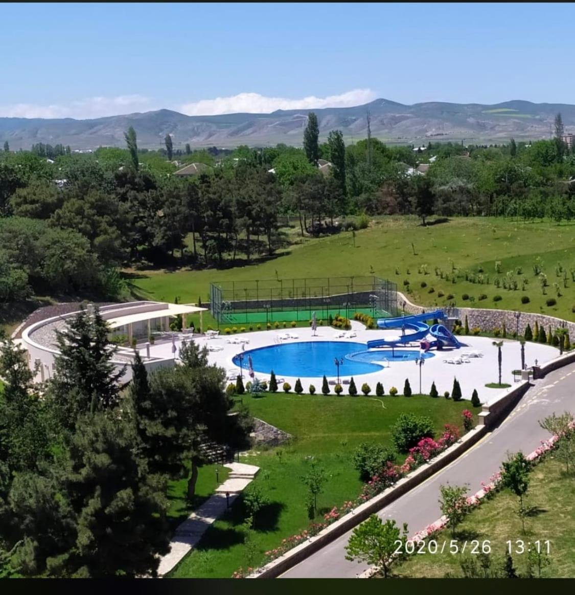 Ayan Palace Hotel Tovuz Kültér fotó