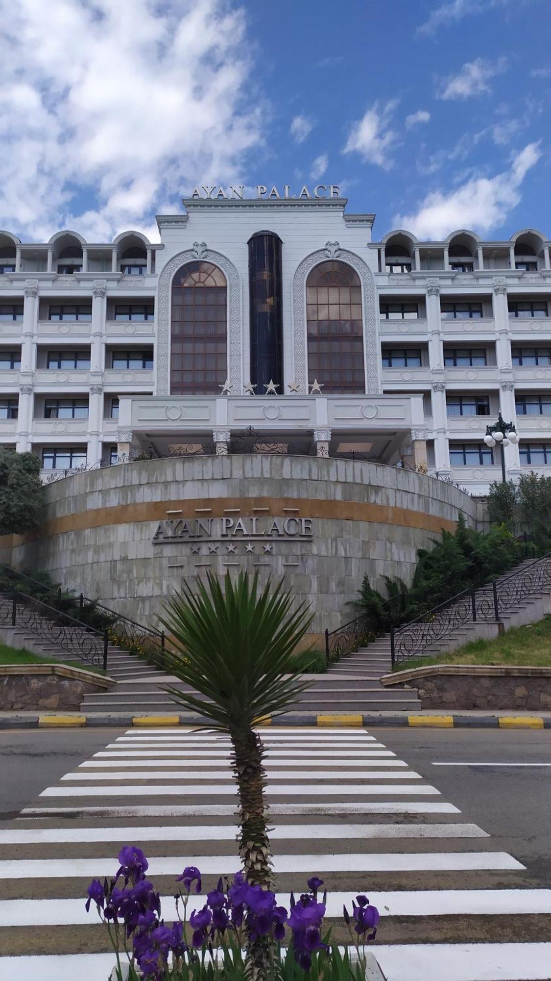 Ayan Palace Hotel Tovuz Kültér fotó