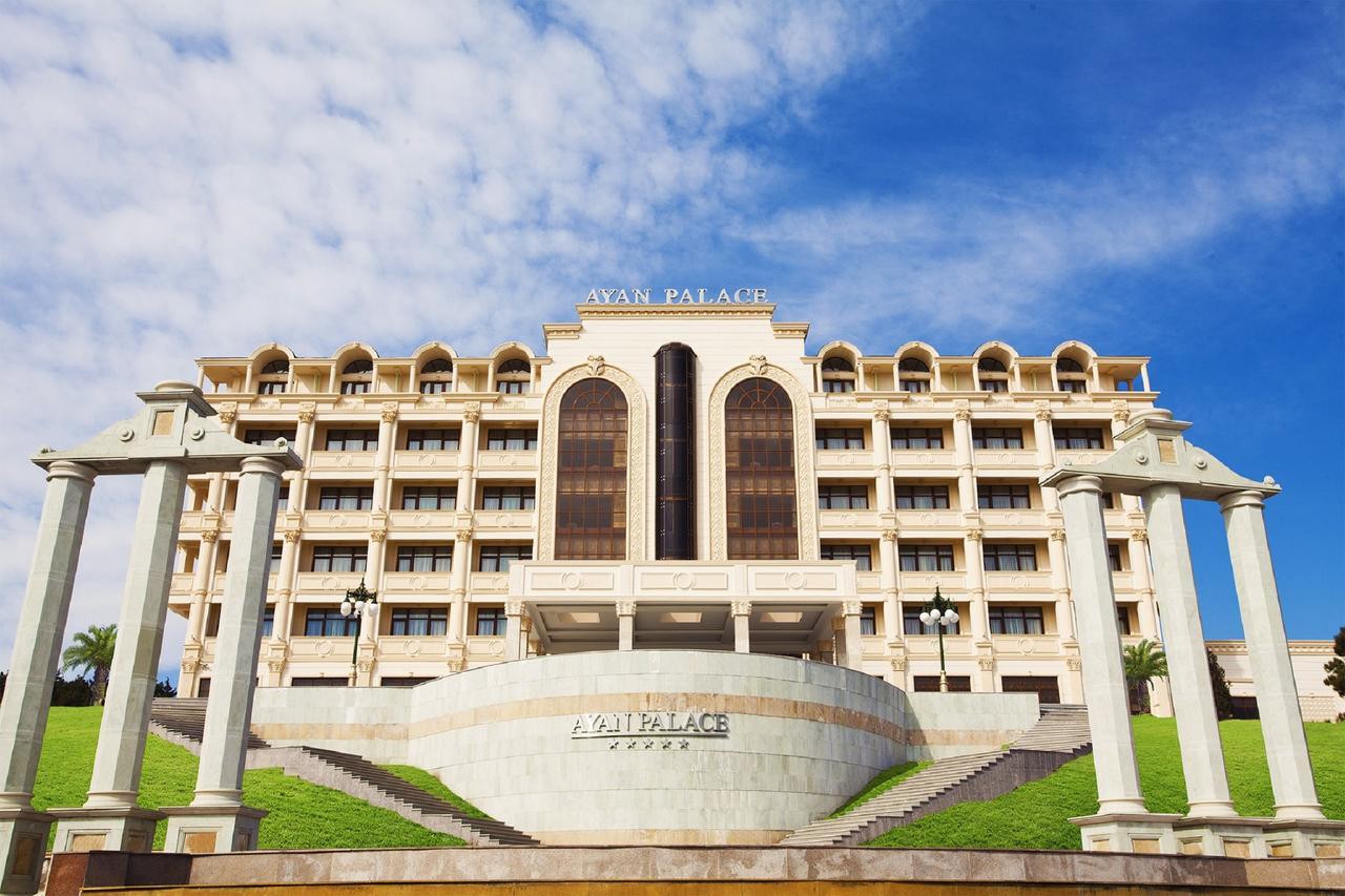 Ayan Palace Hotel Tovuz Kültér fotó